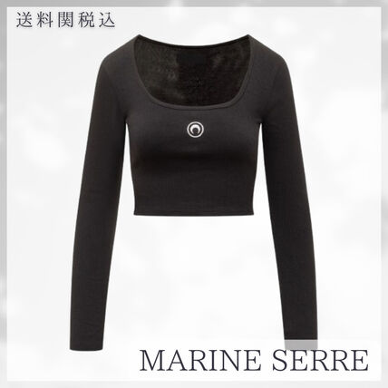長袖 MARINE SERRE(マリーンセル) Tシャツ・カットソー(レディース