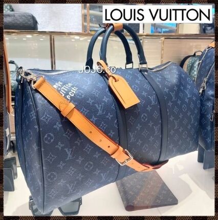 新作 ブルー（青）系 Louis Vuitton(ルイヴィトン) ボストンバッグ