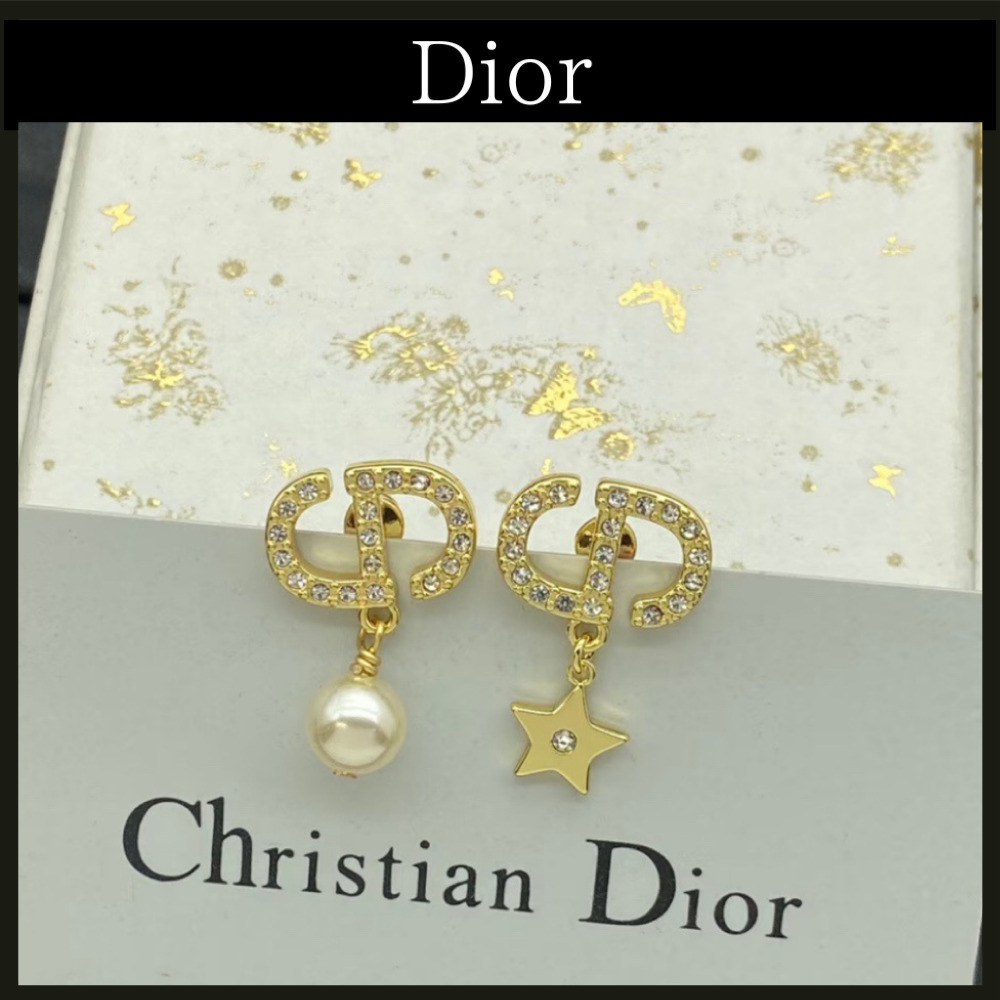 すぐ届く【Dior】Petit CD Lucky Charms ピアス (Dior/ピアス