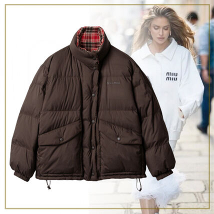 ブラウン（茶色）系 MiuMiu(ミュウミュウ) ダウンジャケット・コート