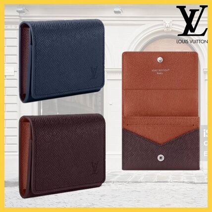 LOUIS ルイヴィトン カードケース 名刺入れ タイガ 茶 ブラウン