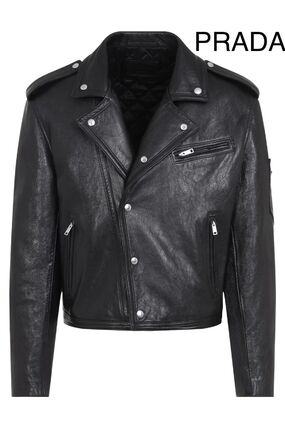 PRADA(プラダ) レザージャケット(メンズ) - ブランド通販のBUYMA