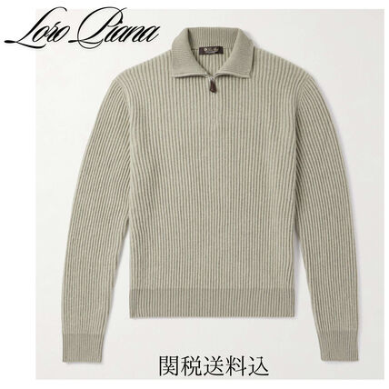 ハーフジップ Loro Piana(ロロ・ピアーナ) ニット・セーター(メンズ