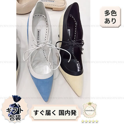 バイカラー Manolo Blahnik(マノロブラニク) パンプス(レディース