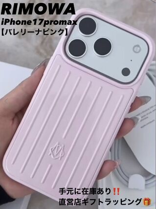 ピンク系 RIMOWA(リモワ) iPhone・スマホケース(メンズ) - ブランド