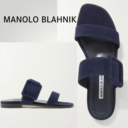 25cm Manolo Blahnik(マノロブラニク) サンダル・ミュール(レディース