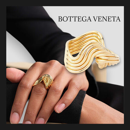 ゴールド（金色）系 BOTTEGA VENETA(ボッテガヴェネタ) 指輪・リング