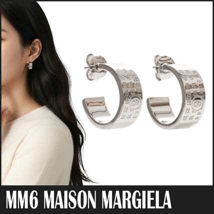 フープ MM6 Maison Margiela(エムエムシックス) ピアス(レディース