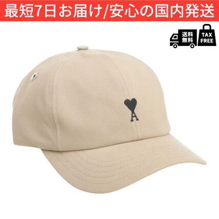 キャップ 帽子 ベージュ系 AMI PARIS(アミ パリス) - ブランド通販のBUYMA