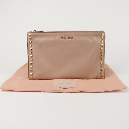 スタッズ MiuMiu(ミュウミュウ) バッグ・カバン(レディース