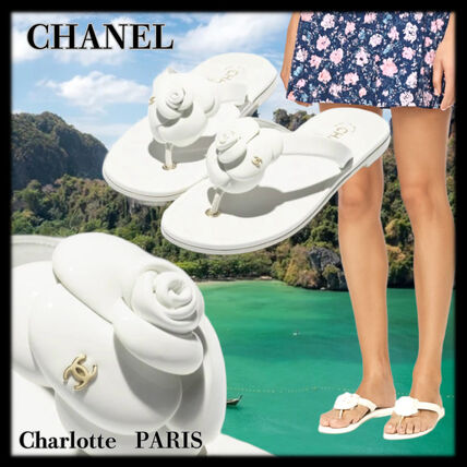 カメリア CHANEL(シャネル) サンダル・ミュール(レディース