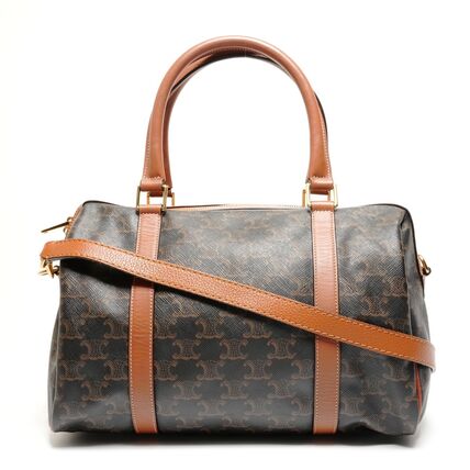 ブラウン（茶色）系 CELINE(セリーヌ) ボストンバッグ(レディース