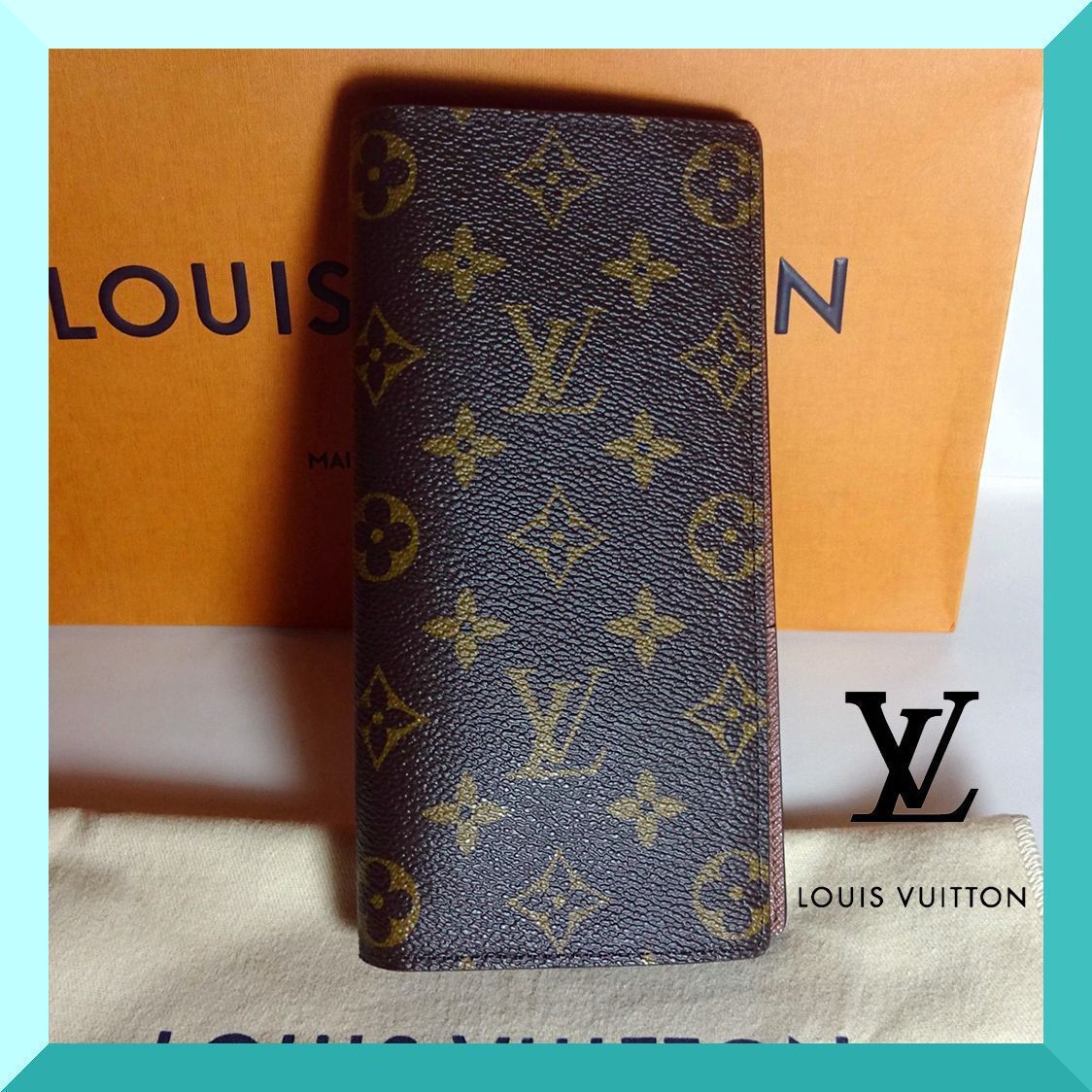LOUIS VUITTON ルイヴィトン ポルトフォイユ・ブラザ モノグラム