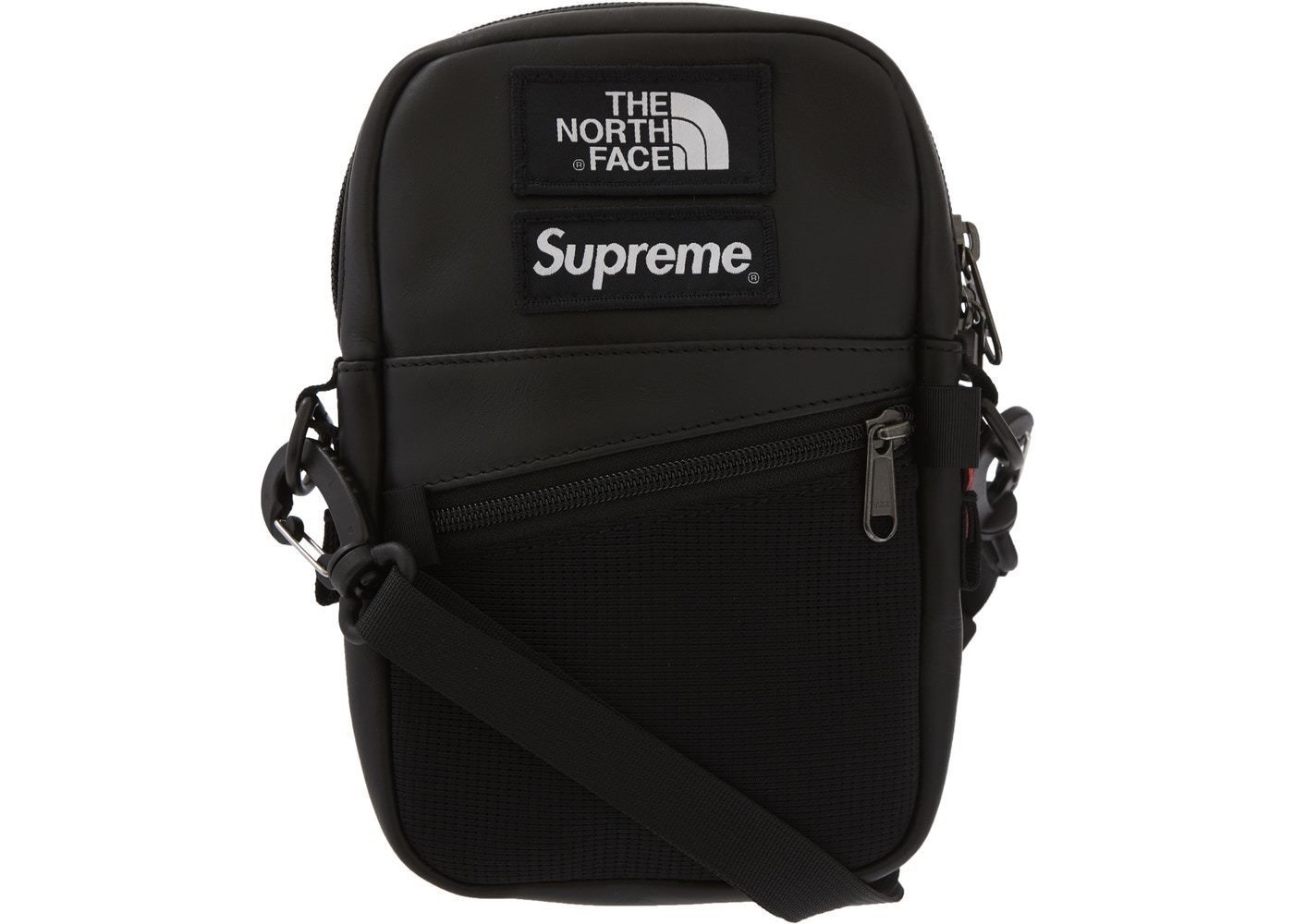 SUPREME x North Face☆レザーショルダーバッグ Shoulder Bag (Supreme