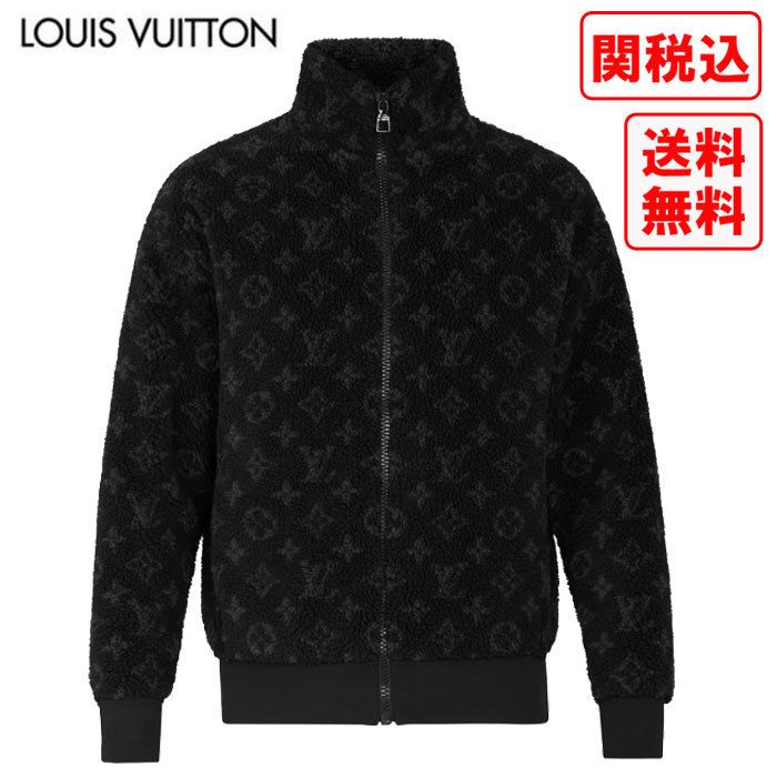 関税・送料込 Louis Vuitton モノグラム フリースジャケット (Louis