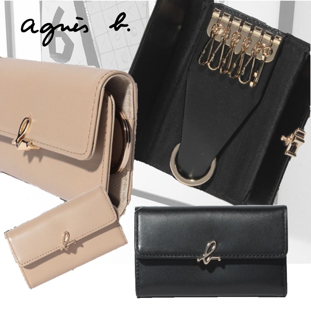 国内直営即発】アニエスベー☆VOYAGE The b.キーケース《4色》 (Agnes