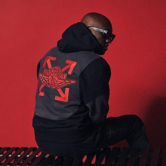 OFF-WHITE Nike Air Jordan Hoodie オフホワイト エアジョーダン (Nike