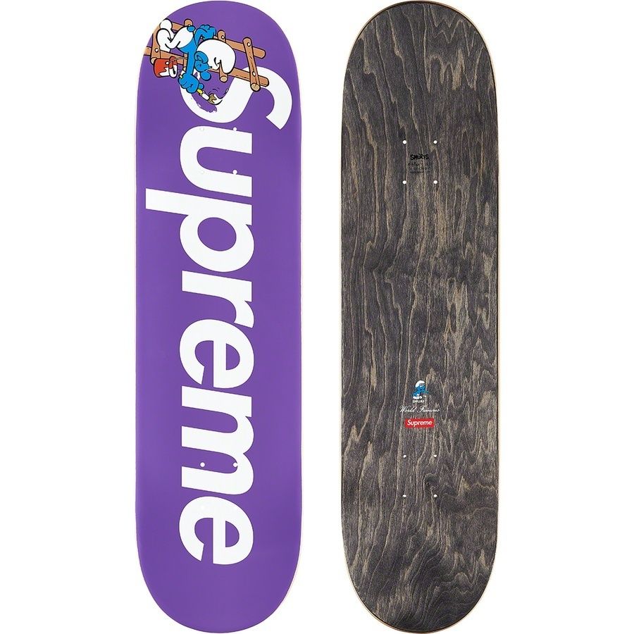 FW20 Supreme Smurfs Skateboard - スマーフ スケボー デッキ (Supreme
