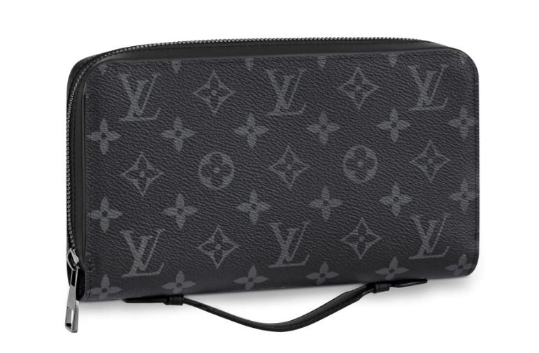 LOUIS VUITTON】たっぷり入る長財布 バッグ クラッチ 黒 (Louis