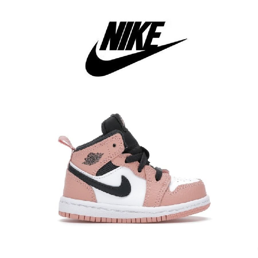 送関込 Nike Jordan 1 Mid Pink Quartz TD ベビーサイズ 8~14㎝ (Nike