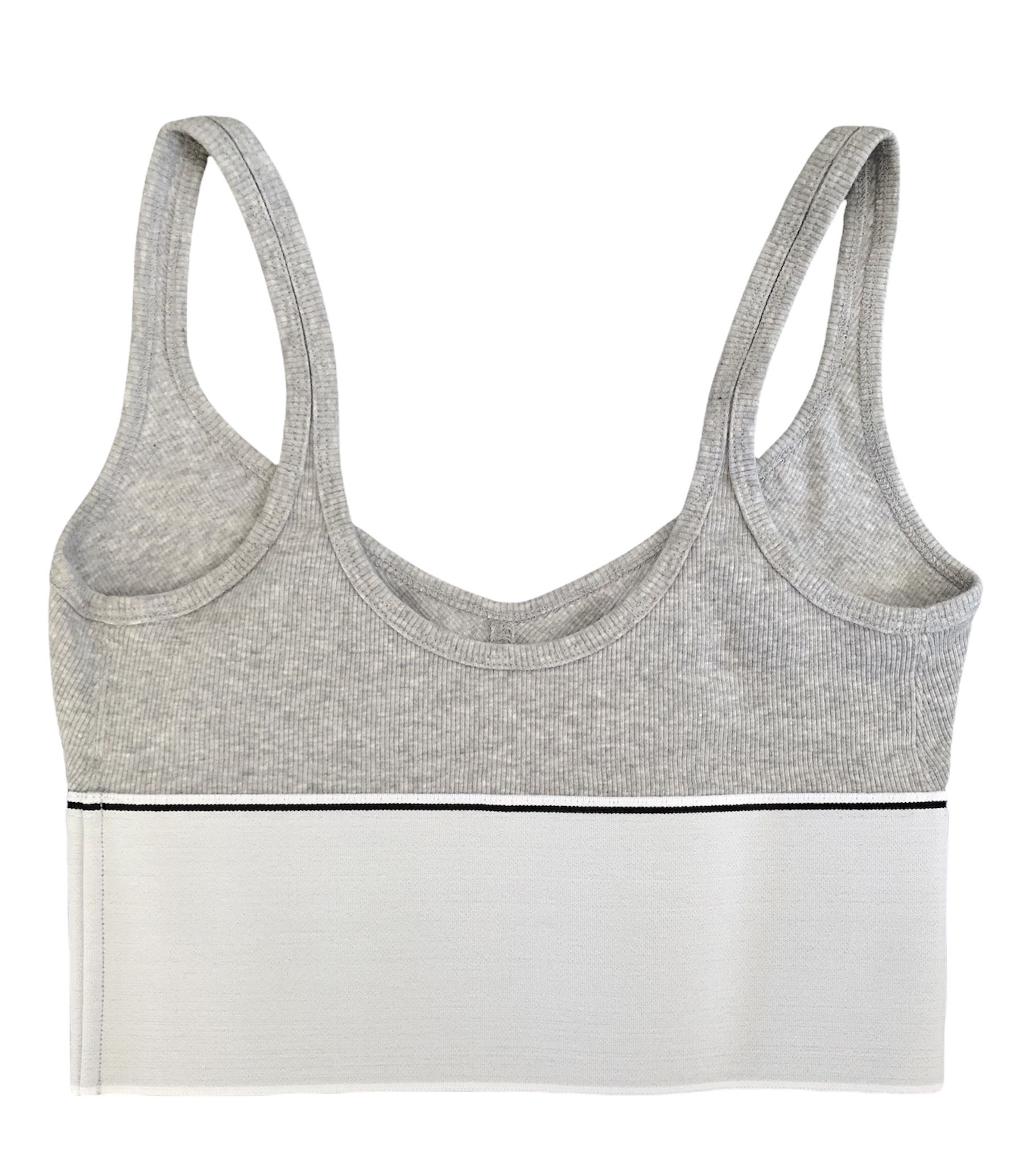 alexanderwang】logo bra ロゴ 見せ ブラ トップ コットン (Alexander