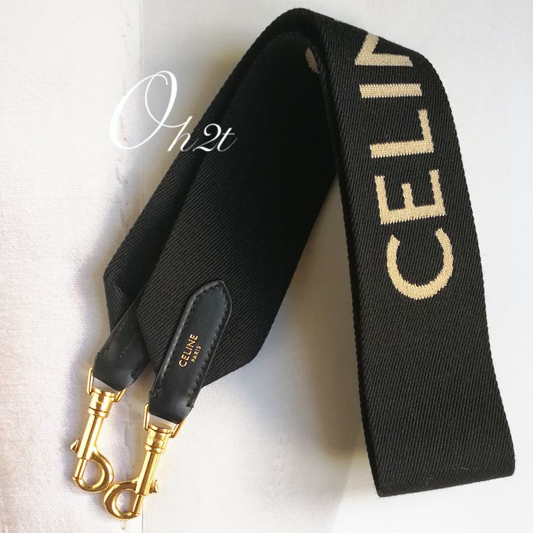 直営店買付 CELINE ジャカード ショートストラップ / ウール (CELINE