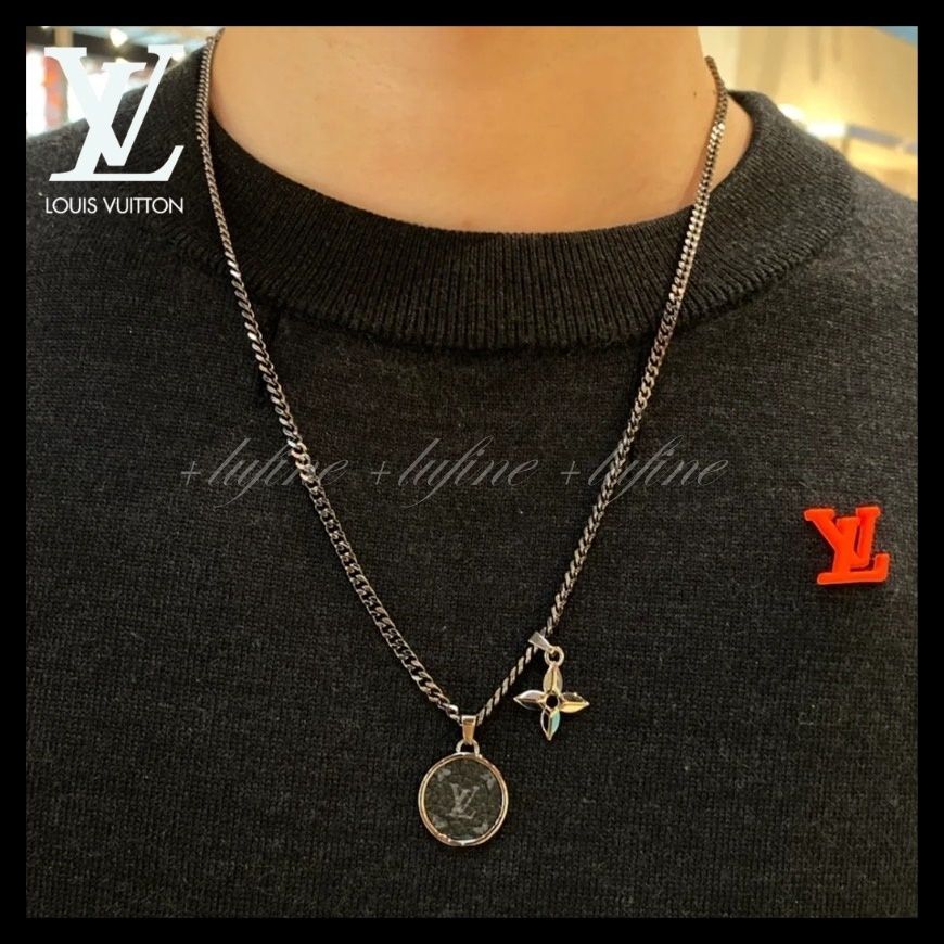 重ね付けしてもお洒落♪】ルイヴィトン ネックレス (Louis Vuitton