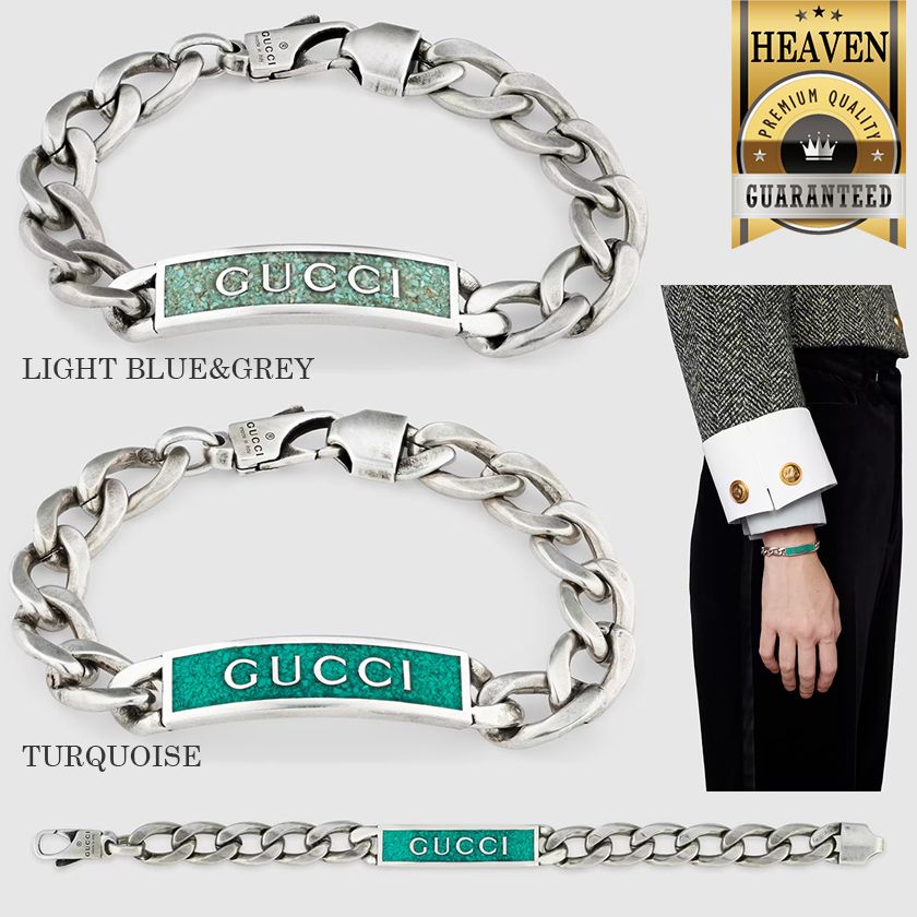 累積売上第1位【GUCCI☆グッチ】エナメル ブレスレット (GUCCI