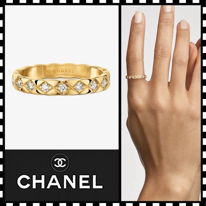 CHANEL Coco Crush リング イエローゴールド/ダイヤ ミニ 直営店