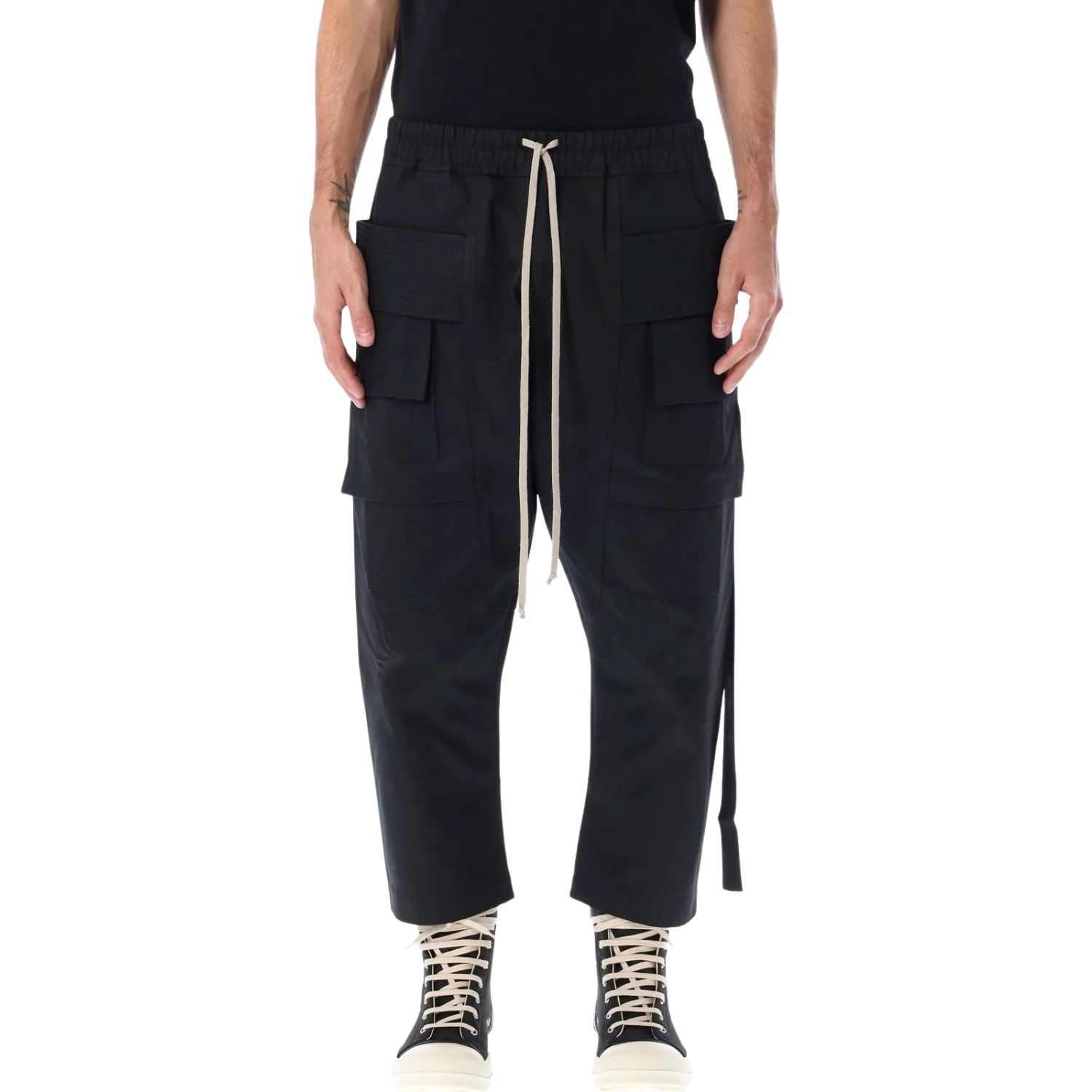 RICK OWENS リックオウエンス DRKSHDW クロップド カーゴパンツ (RICK