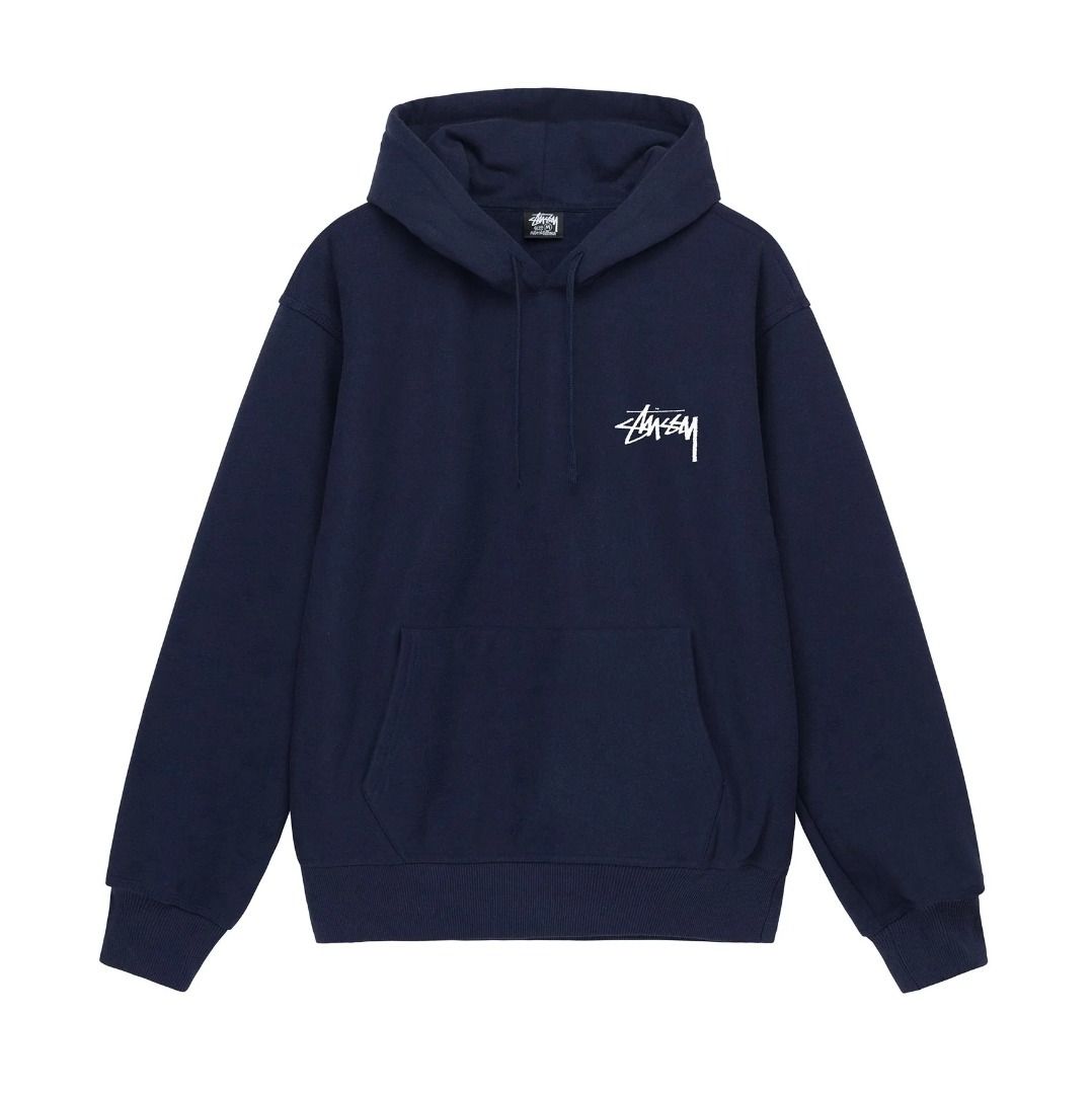 ☆人気☆【STUSSY】☆Stussy 8 Ball Fade Hoodi.e Navy☆ (STUSSY