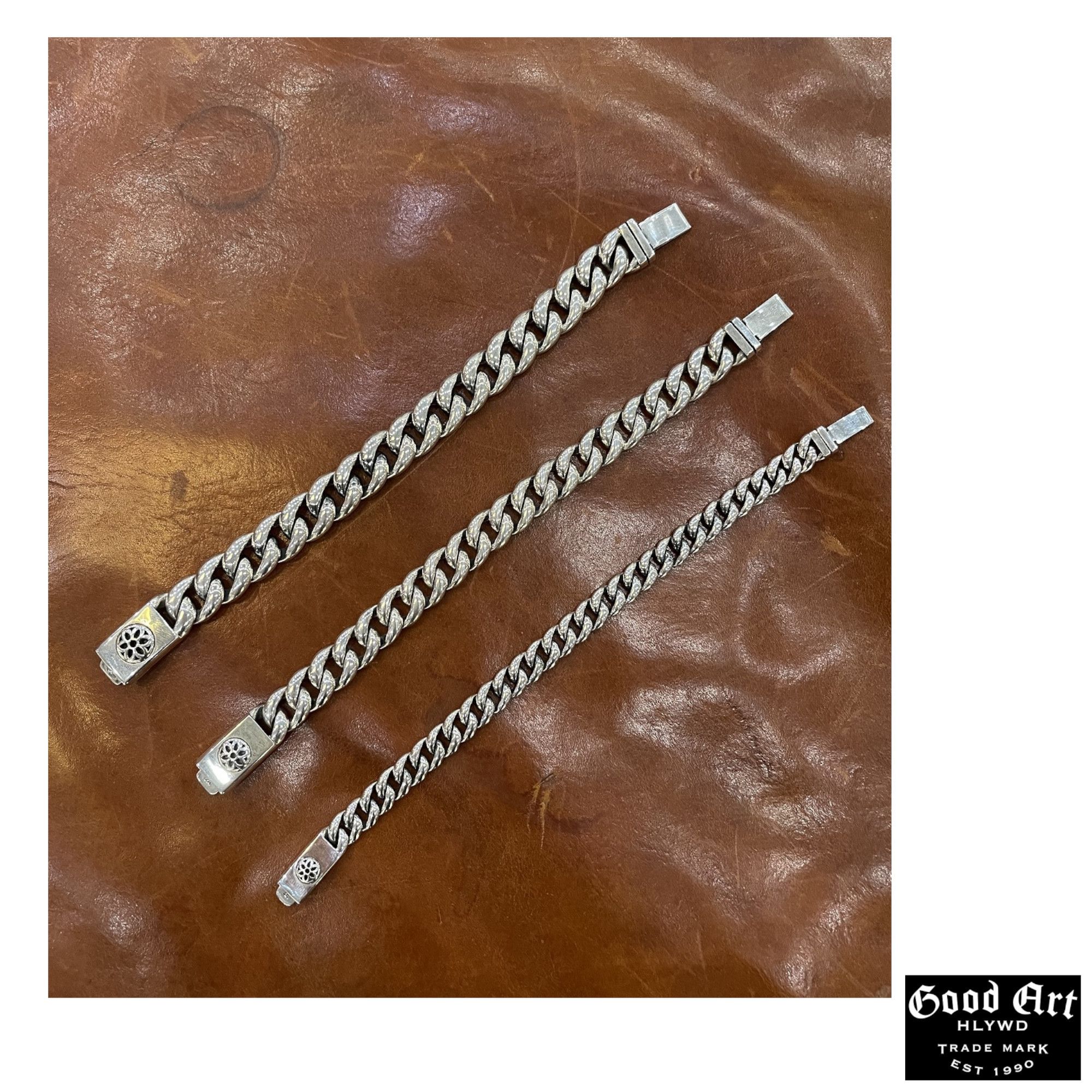 GOOD ART HLYWD] B&T シルバーブレスレット サイズ2A (Good Art HLYWD