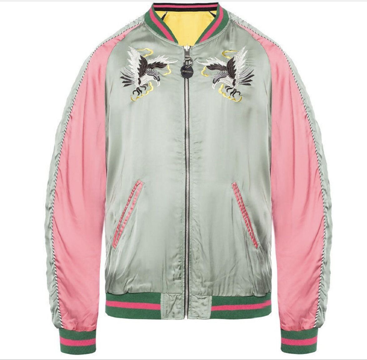 レア＊ DIESEL リバーシブル スカジャン P/K 送料・関税込み (DIESEL