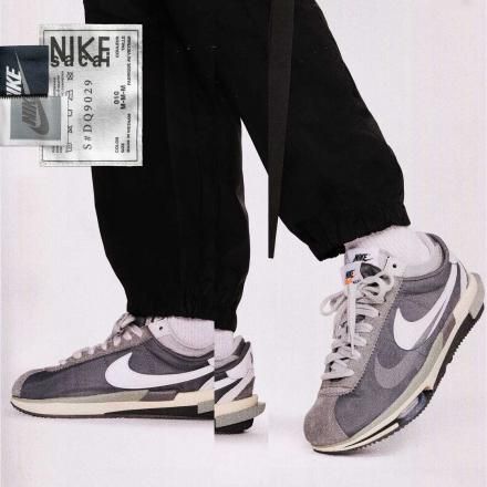 サカイ×ナイキ ズーム sacai×Nike Zoom Cortez Iron Grey (Nike