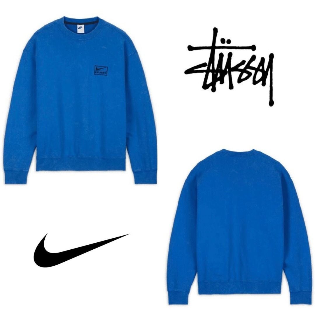 新作】Stussy x Nike Acid Wash Crew ナイキ ステューシー (STUSSY