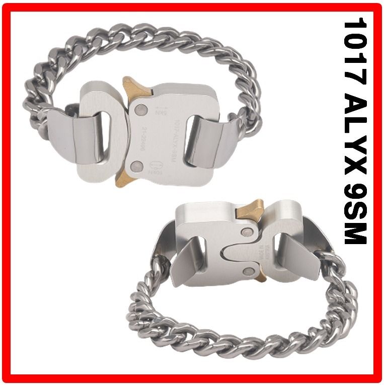 ☆韓国の人気☆【1017 ALYX 9SM】☆METAL BUCKLE BRACELET☆ (ALYX
