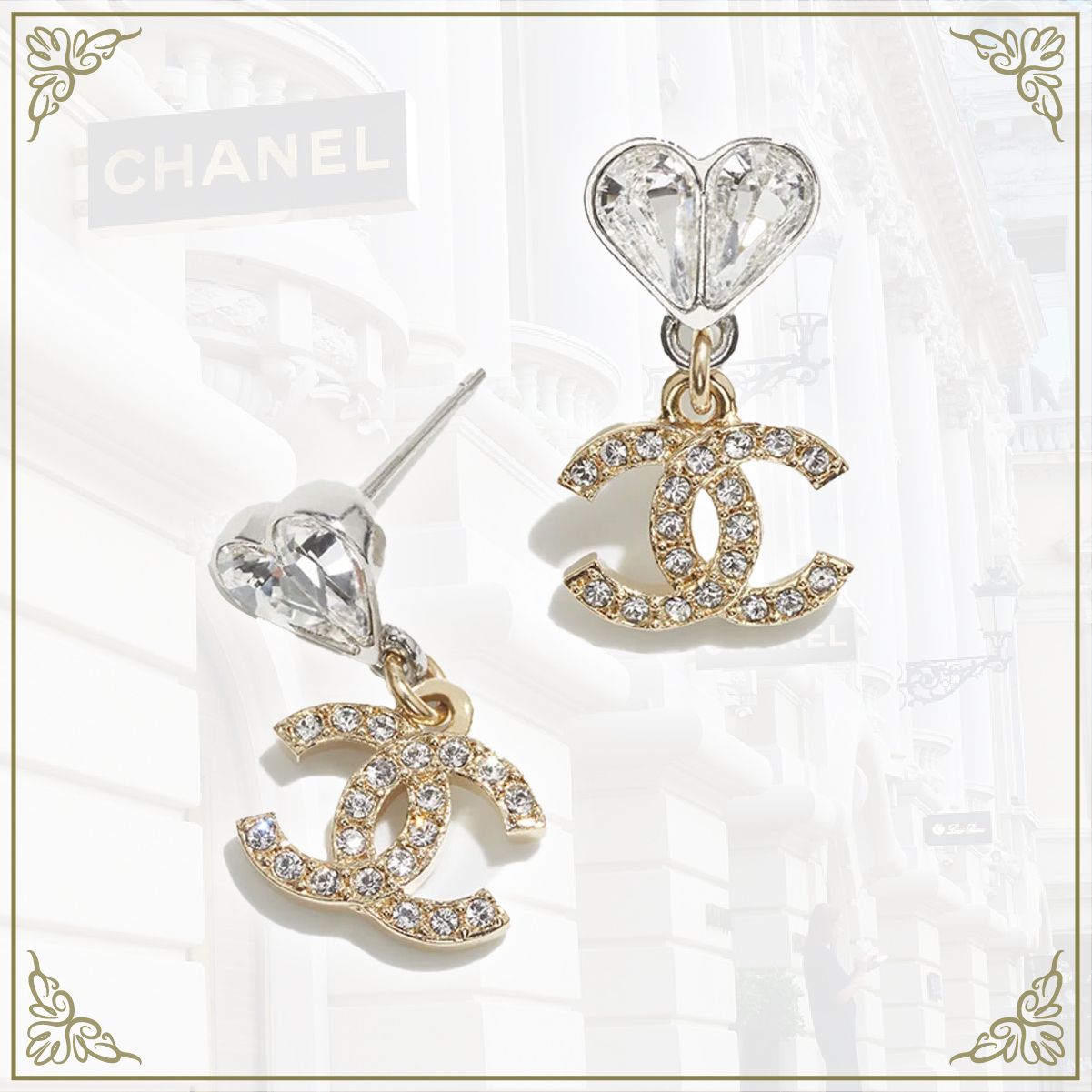 CHANEL】ロゴピアス (CHANEL/ピアス) ABA909 B10902 NO032【BUYMA】