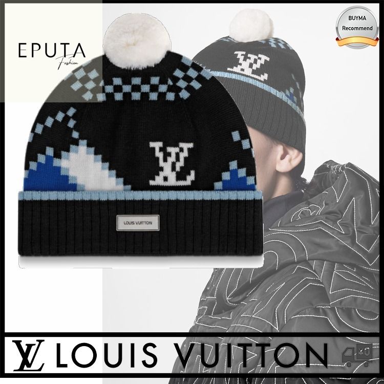 SALE]ヴィトン Vuitton レア ビーニーLV スノー (Louis Vuitton/ニット
