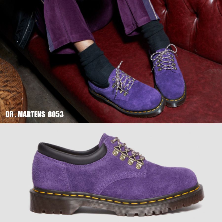 Dr Martens☆8053 5 ホール シューズ☆兼用☆RICH PURPLE (Dr.Martens