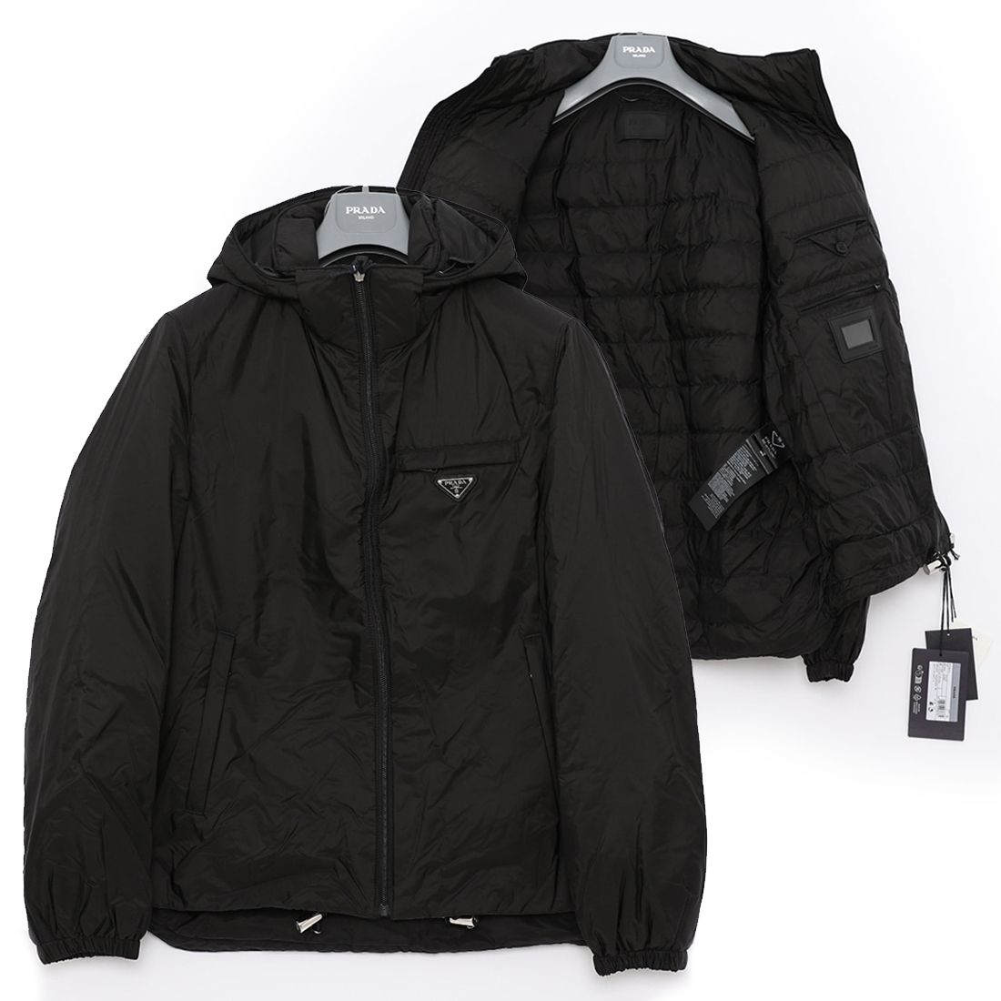 関税負担なし☆PRADA プラダ リナイロンパファージャケット (PRADA