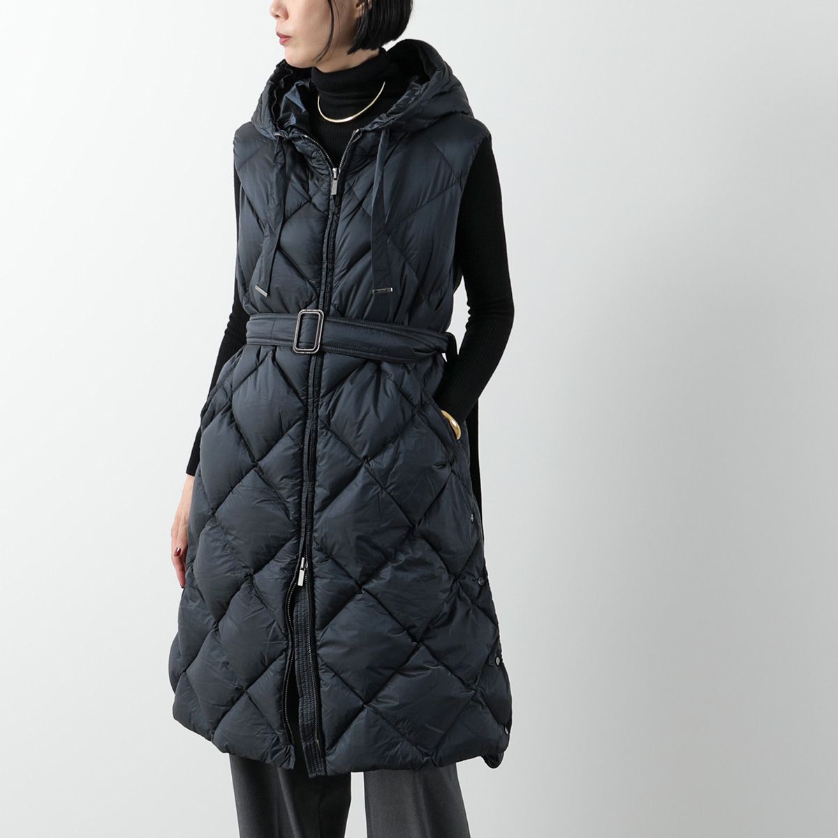 MAX MARA The Cube ダウンベスト TREGIL ロング丈 (Max Mara/ダウン