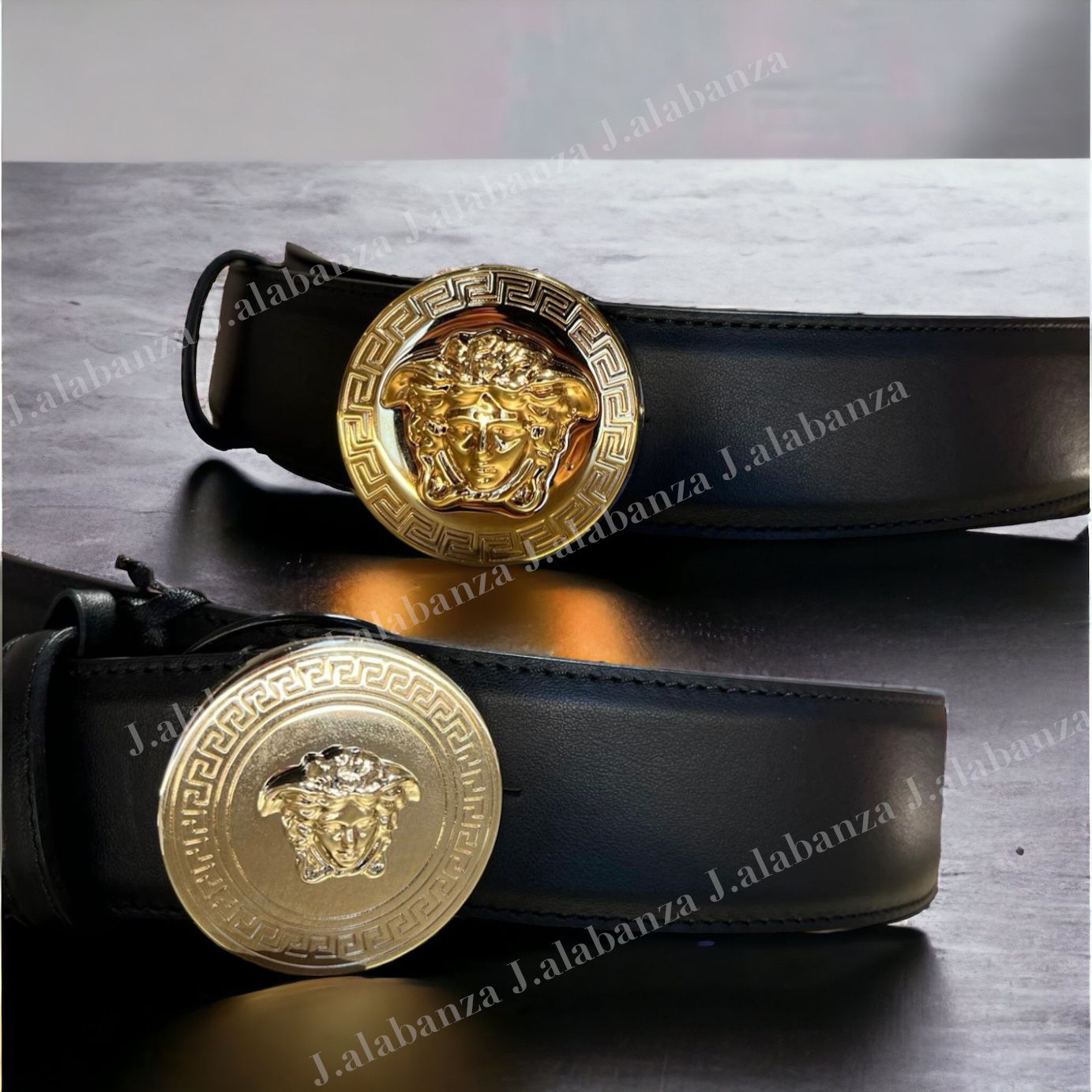 ヴェルサーチェ☆2色 メデューサバックルベルト (VERSACE/ベルト