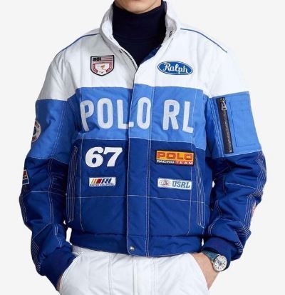 NEW【POLO Ralph Lauren】ポロ パッチ レーシング ジャケット (POLO