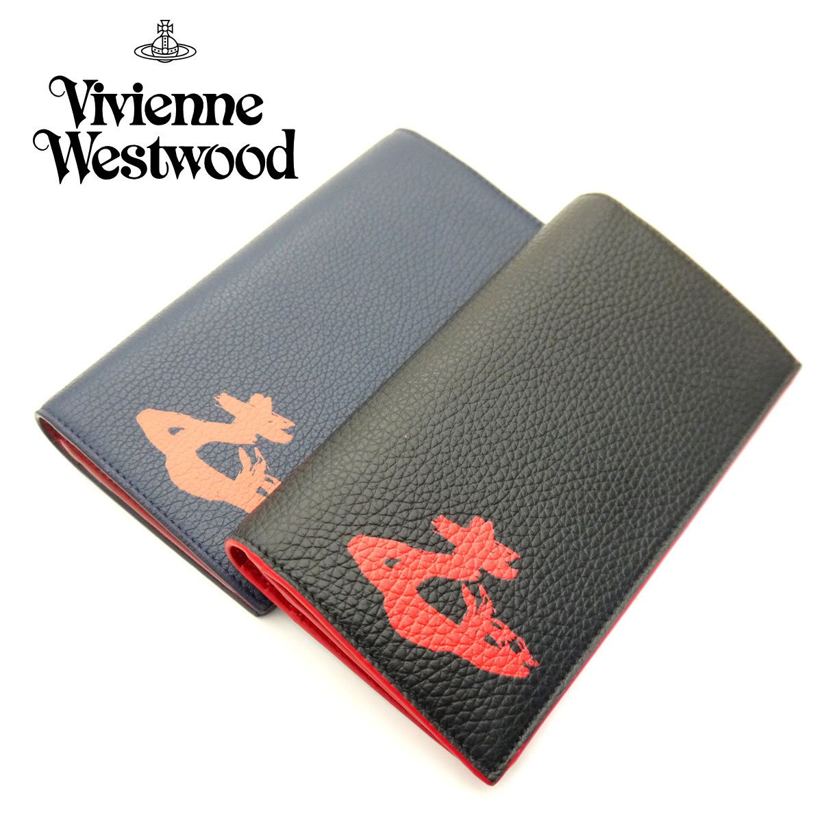 国内発送 ヴィヴィアンウエストウッド メンズ長財布 51050050