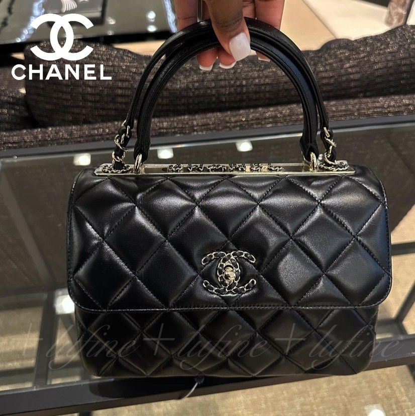 高級感溢れるプレートロゴ☆】CHANEL フラップバッグ ハンドル (CHANEL