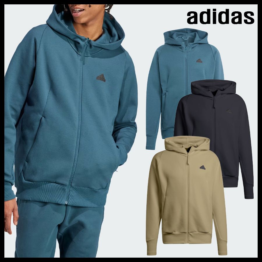 ☆adidas☆Z.N.E. PRM HOODIE TRACK JACKET☆追跡可 (adidas/パーカー