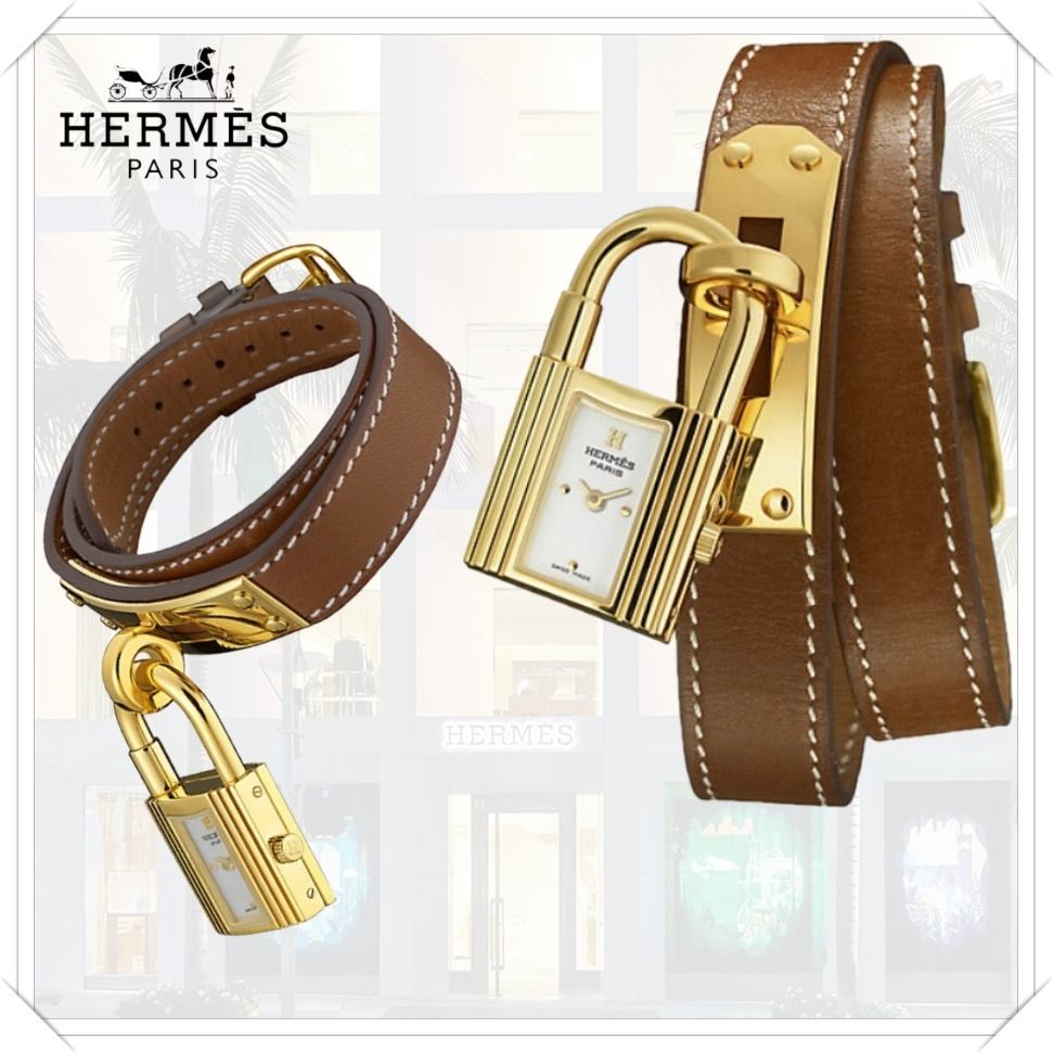 エレガントに☆彡手元を彩る》 エルメス ケリー ウォッチ (HERMES