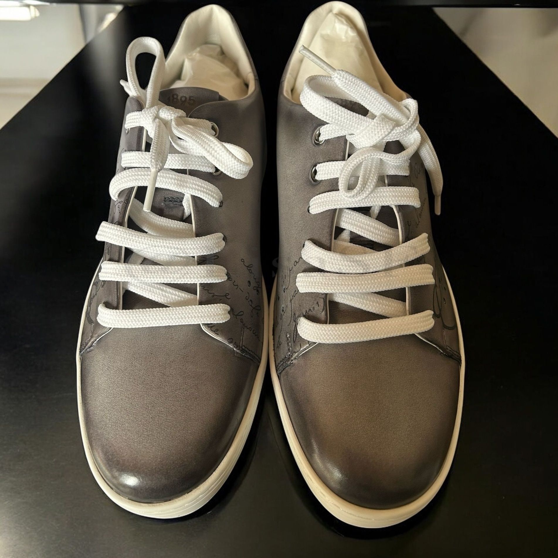 直営店【Berluti】プレイタイム スクリット レザースニーカー (Berluti