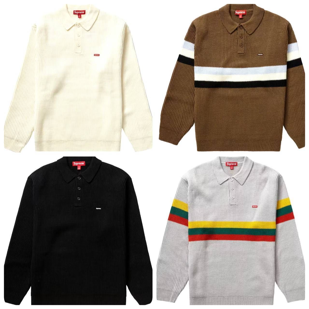 シュプリーム☆スモールボックスロゴポロセーター☆Polo (Supreme