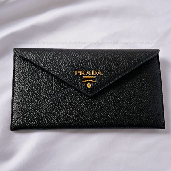 国内即納】PRADA サフィアーノ エンベロープ長財布1MF175 (PRADA/長